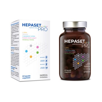 NORSA PHARMA Hepaset PRO 60 капсул ПОДДЕРЖКА ПЕЧЕНИ