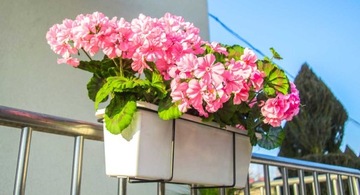 ВЕШАЛКА-ДЕРЖАТЕЛЬ ДЛЯ БАЛКОННОГО ЯЩИКА, ЦВЕТОЧНЫЕ ГОРШКИ 40см