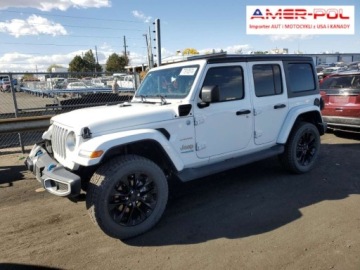 Jeep Wrangler IV 2022 Jeep Wrangler 2022, 2.0L, 4x4, SAHARA 4XE, od ubezpieczalni 2.0 Hybryda