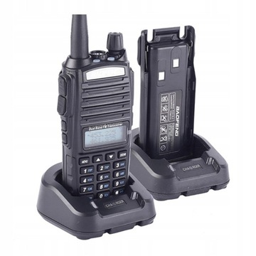 2 рации Baofeng UV-82 HTQ мощностью 8 Вт
