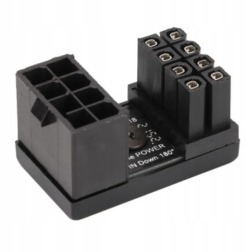 Adapter kątowy 180 stopni spawany mocno 8Pin