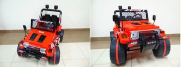 АВТОМОБИЛЬ ДЖИП С АККУМУЛЯТОРОМ RAPTOR 2x ДВИГАТЕЛЬ 45ВТ С ДИСТАНЦИОННЫМ УПРАВЛЕНИЕМ 2.4G