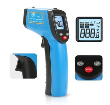 BENETECH PYROMETRIC -50 +400°C РЕГУЛИРОВКА ВЫБРОСОВ