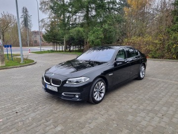 BMW Seria 5 F10-F11 Limuzyna Facelifting 520d 190KM 2016 BMW Seria 5 520d xDrive - Luxury Line - Salon Polska