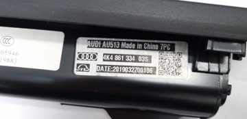 Рулонная шторка правой двери Audi E-Tron Sportback 4K4861334