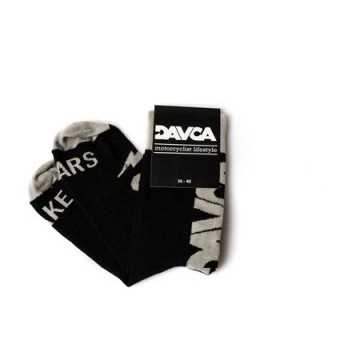 Носки DAVCA BLACK черно-серые