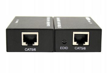 КОНВЕРТЕР HDMI Витая пара УДЛИНИТЕЛЬ LAN 60M 3D RJ45 RX TX