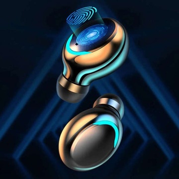 НОВЫЕ БЕСПРОВОДНЫЕ НАУШНИКИ BLUETOOTH 5.1 + СВЕТОДИОДНЫЙ ДИСПЛЕЙ POWERBANK