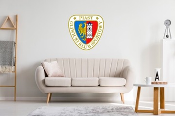 Herb Piast Gliwice na ścianę prezent szyld dla fana klubu dla chłopaka męża