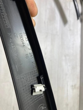 BMW 1 F20 F21 2017 RÁMEČEK DVEŘE OKNO LEVÝ ZADNÍ