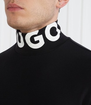 Hugo Boss sweter czarny golf rozmiar XXL