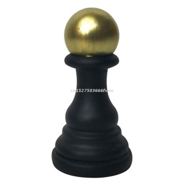 Szachy król królowa rycerz statua rzeźba Ornament