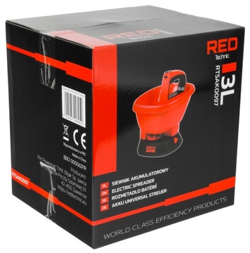 АККУМУЛЯТОРНАЯ СЕЯЛКА, РАЗБРАСЫВАТЕЛЬ ТРАВЫ, УДОБРЕНИЯ 3Л, АВТОМАТИЧЕСКИЙ