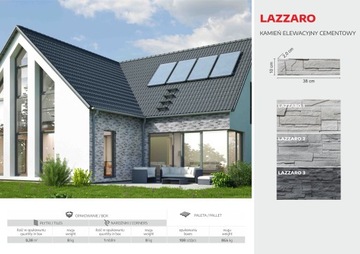 kamień elewacyjny LAZZARO LO1, LO2, LO3