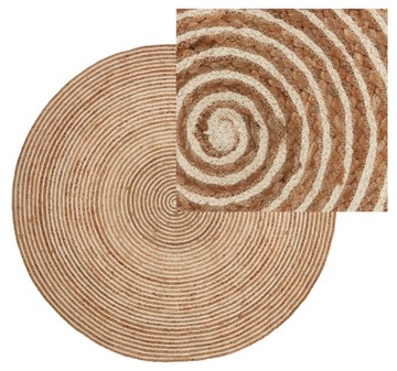 Dywan pleciony okrągły SANDELTR JSK kilim 180