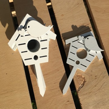 ДЕКОР ОРНАМЕНТА ДЛЯ ПТИЦЫ ЛЕС В БАНКЕ 12СМ 10ШТ