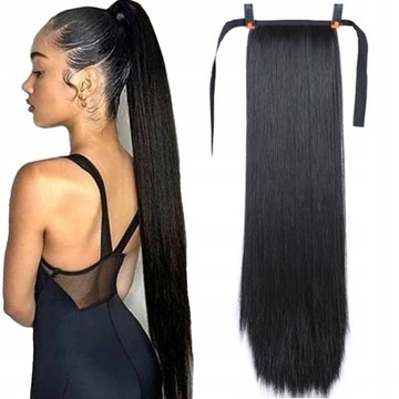 DOCZEPIANY KUCYK kitka 85cm DOPINKA kolory