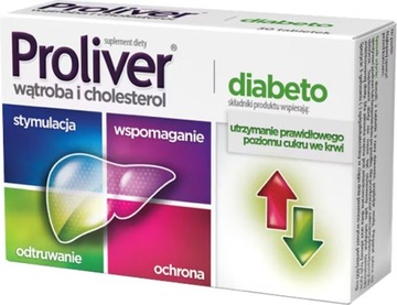 Proliver Diabeto 30 tabletek