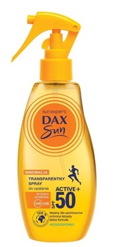 DAX SUN 200ML TRANSPARENTY SPRAY SPF50 ACTIVE