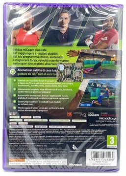 ADIDAS MICOACH — ТРЕНИРОВКИ KINECT | Xbox 360 | НОВЫЙ | ТЕННИС-БАСКЕТБОЛ и другие.