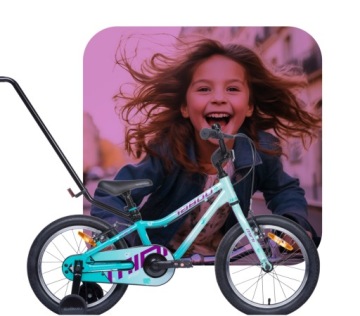 Детский велосипед 18 -дюймовый алюминиевый велосипед очень легкий + колеса бесплатно