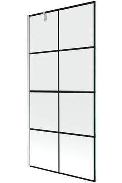 MEXEN NEXT PARAWAN NAWANNOWY 1 - SKRZYDŁOWY FIX 90 CM CHROM