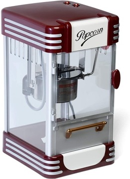 Ekspres do popcornu w stylu retro, 220-240 V, 50-60 Hz