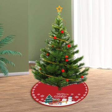 Юбка-ёлочка диаметром 90см Новогодние изделия Рождественский фасон D