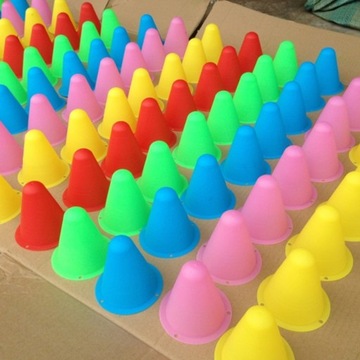 МИНИ-ДОРОЖНЫЕ КОНУСЫ РОЛИКОВЫЕ ДОРОЖНЫЕ БЛОКИ 50 ШТ.