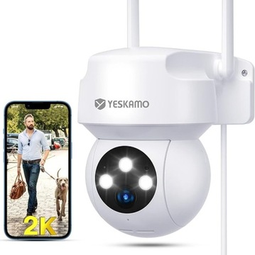 KAMERA MONITORING KAMERKA NA IP WIFI TOAIOHO QB320 3 MPX ZEWNĘTRZNA