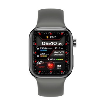Smartwatch YAXO Tampa Pure Silver czarny