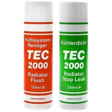 TEC 2000 zestaw PŁUKANIE I USZCZELNIANIE CHŁODNICY