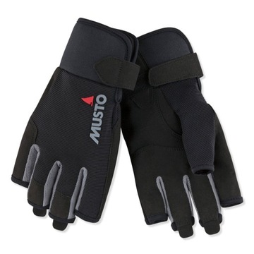 Rękawice Rękawiczki Żeglarskie Szotówki MUSTO - 80102 BLACK SF r. M