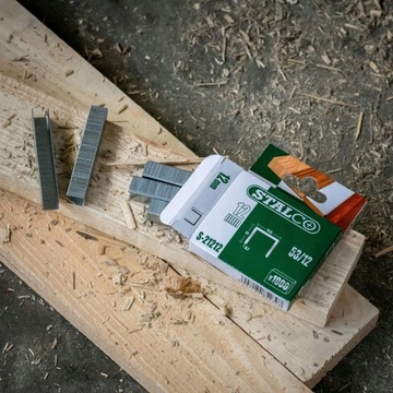 zestaw ZSZYWKI STALOWE 10x opakowań do Zszywacz tapicerski 12mm 10000SZT