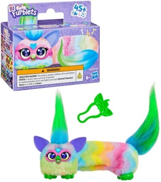 Furby DJ Furblets CAN-DEE-SWIRL розтяжна інтерактивна м'яка іграшка Hasbro