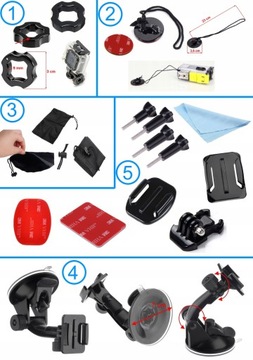 КОМПЛЕКТ ручек-аксессуаров для Sony Action Cam