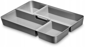 Пластиковый домашний контейнер с органайзером Moxom 3л.