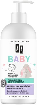 AA BABY Krem-balsam nawilżający do twarzy i ciała