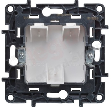 Крышка рамы Legrand Niloe Step черного цвета