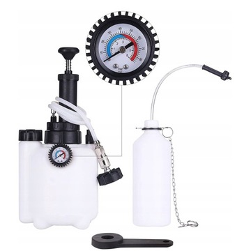 PRZYRZĄD WYMIANY ODPOWIETRZANIA PŁYNU HAMULCOWEGO 3L+1L