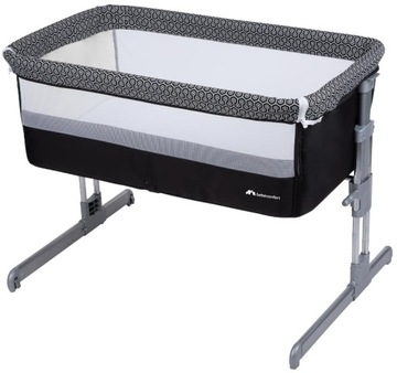 BEBE CONFORT Calidoo łóżeczko łóżko dziecięce dostawiane z materacem do 9kg