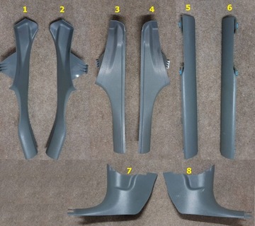 КРЫШКА ЗАГЛУШКА SAAB 9-3 II GREY GREY AERO