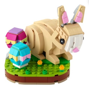 LEGO EASTER Creator 40523 Пасхальные кролики +31133 Белый кролик ИДЕИ