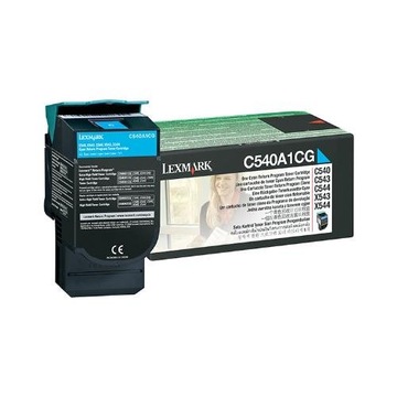 Toner Lexmark C540A1CG niebieski (cyan)