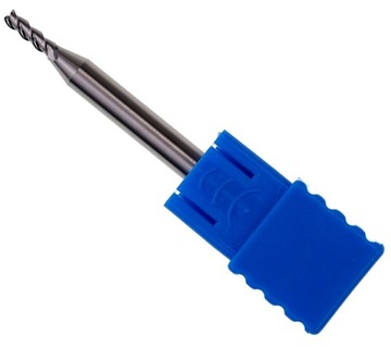 Frez VHM do aluminium 3 pióra fi 2 mm chwyt 4 L50