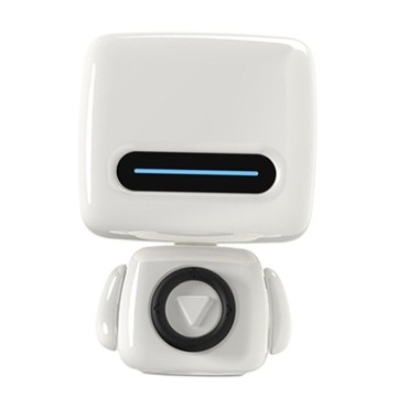 Biały głośnik Bluetooth Mini Small Robot