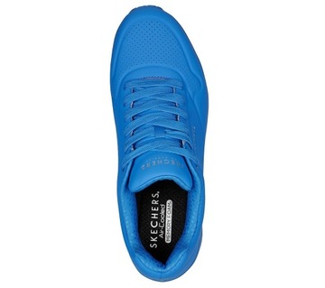 Buty sneakersy Skechers Uno Stand on SKECH AIR SPORTOWE MĘSKIE 52458-BLU