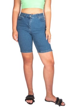 SPODENKI JEANSOWE DAMSKIE bermudy damskie 42 XL