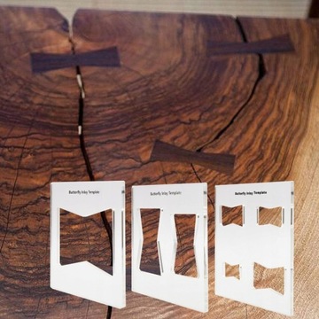 Набор ШАБЛОНОВ для соединения дерева - 3 шт.