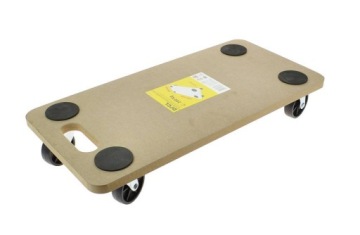 DREL PLATFORMA TRANSPORTOWA UDŹWIG 200KG UDŹWIG 60x30cm MDF 18mm